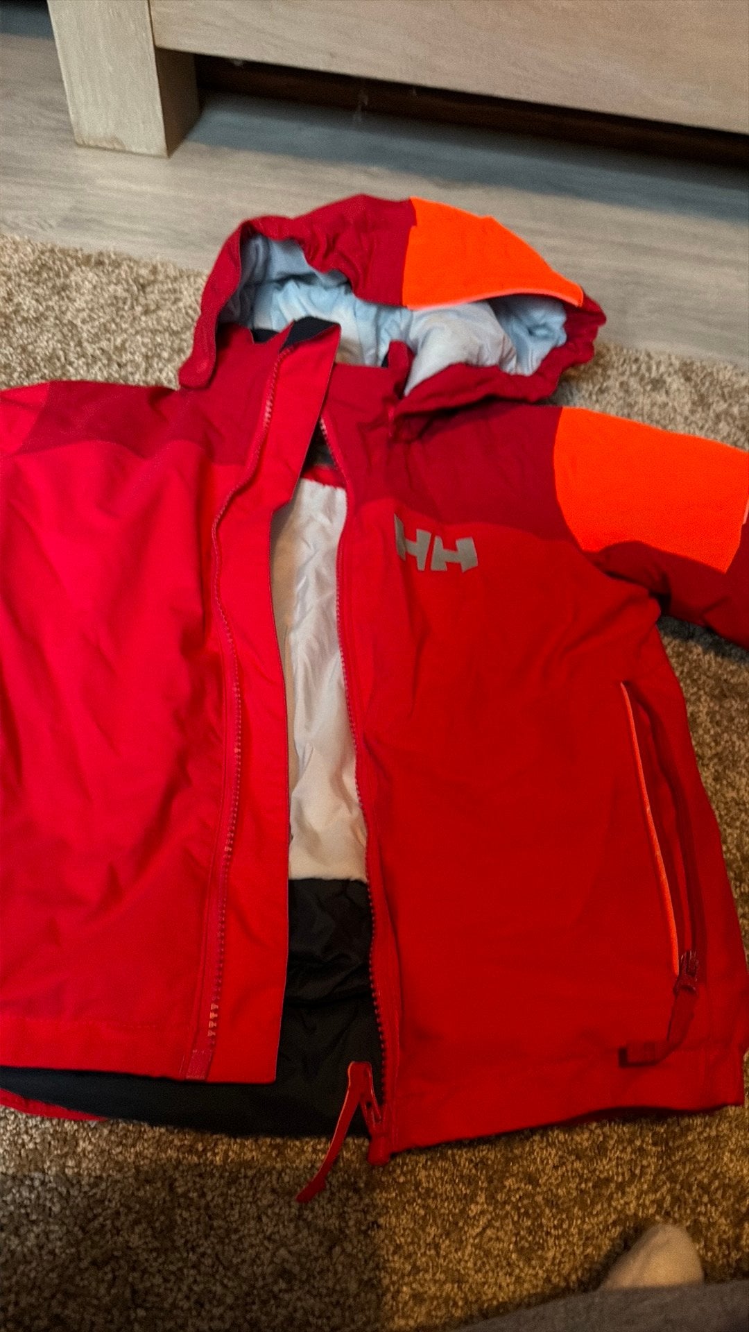 Helly hansen skijas 122/7, Ophalen of Verzenden, Zo goed als nieuw, Meisje, Jas