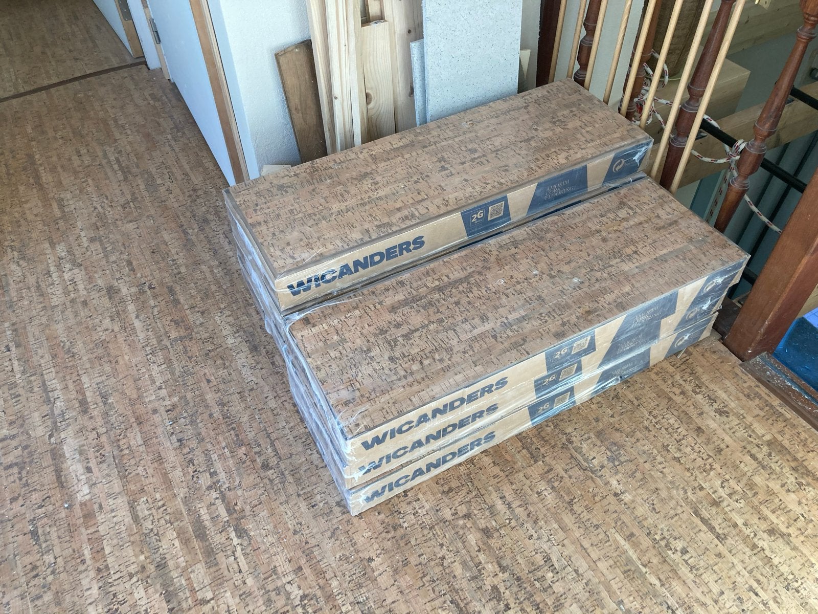 Kurk kliklaminaat Wicanders Cork Go Whim, bijna 15m2, Ophalen, Overige materialen, 50 tot 150 cm, Nieuw