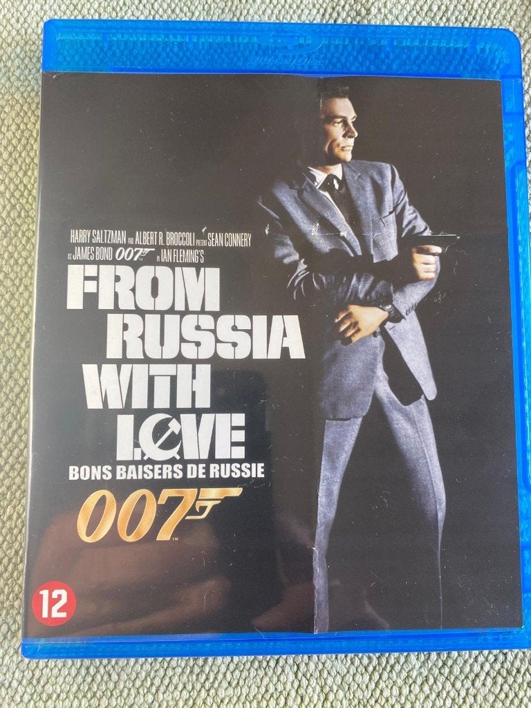 James Bond 007 From Russia With Love Blu-ray Sean Connery, Film, Actie, Ophalen of Verzenden, Blu-ray