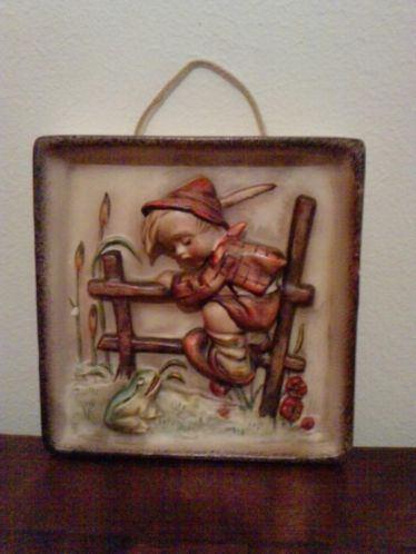 TE KOOP M.J. HUMMEL WANDTEGELTJE, Ophalen of Verzenden