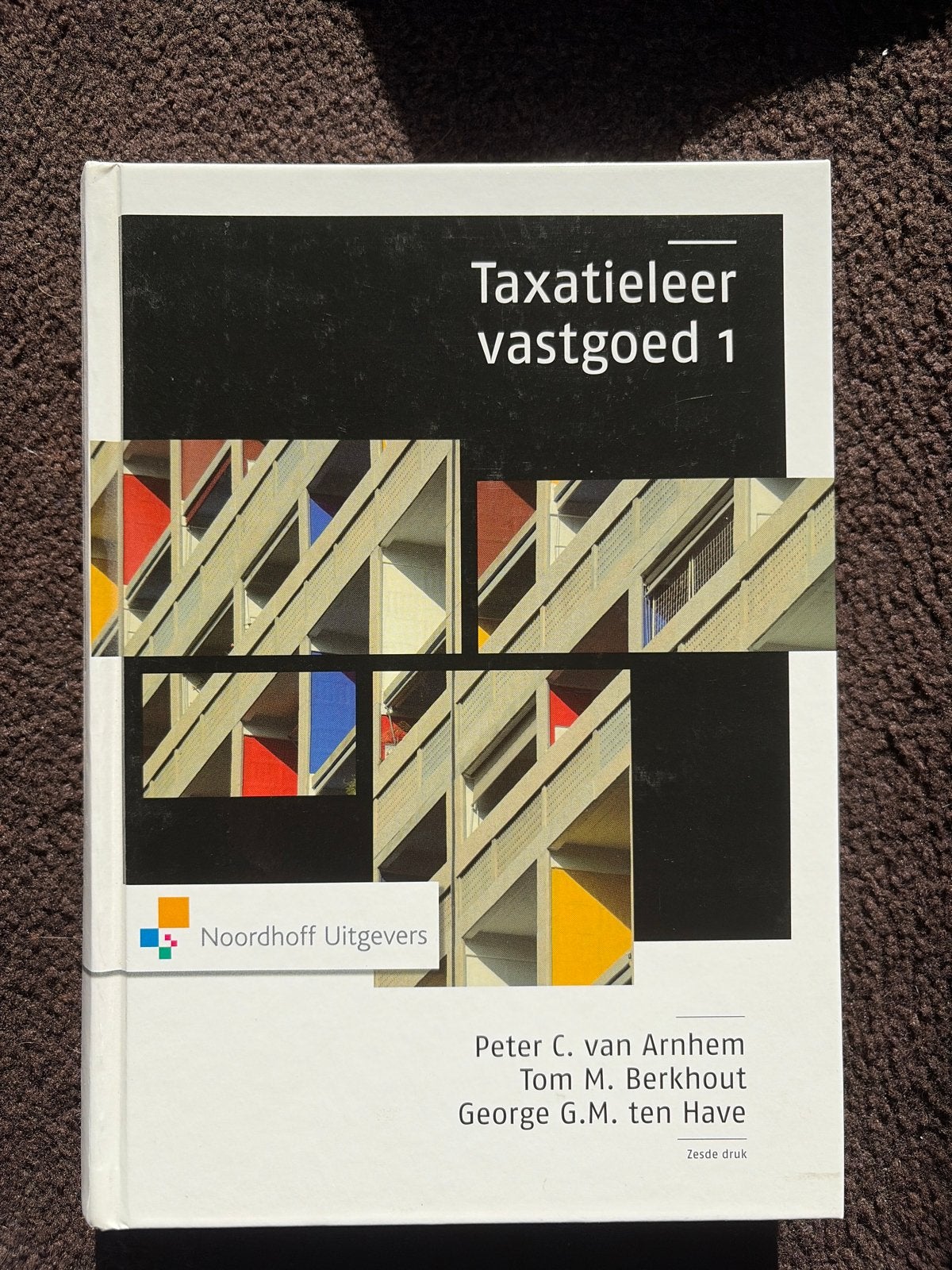 Taxatieleer vastgoed 1 - Peter C. van Arnhem, Ophalen of Verzenden, Gamma, Zo goed als nieuw, HBO