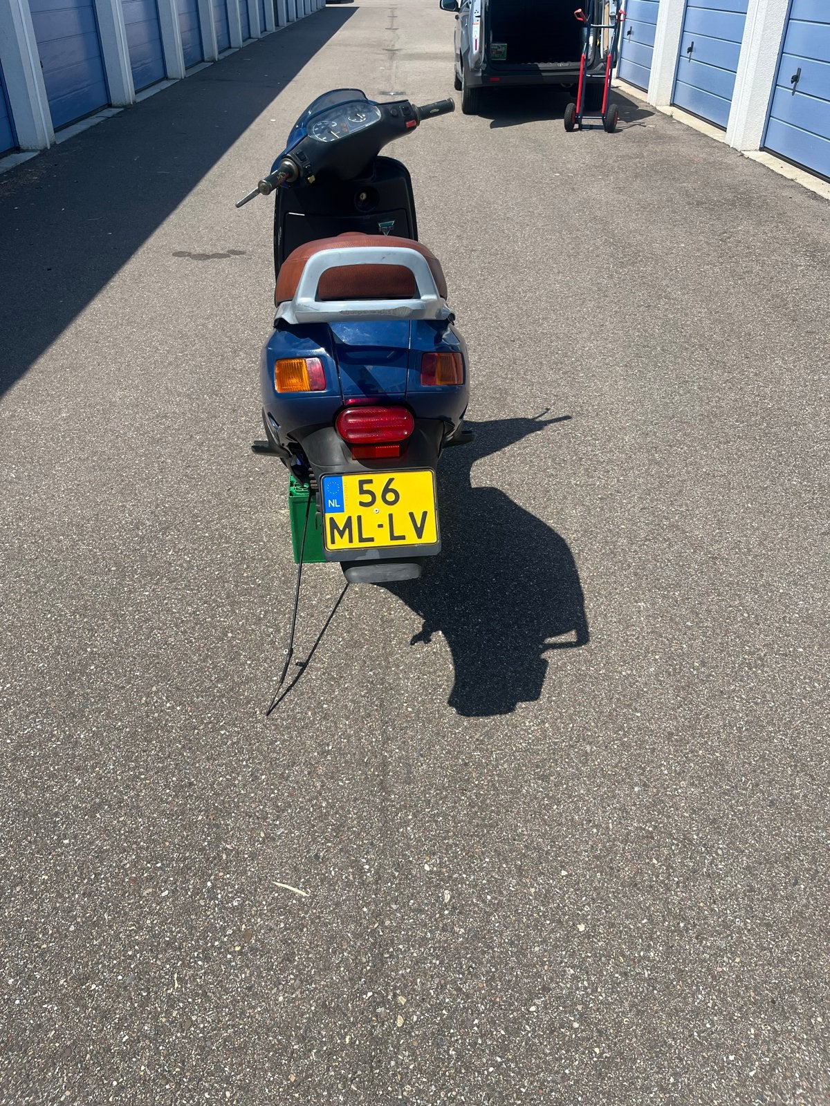 Piaggio Skipper 125cc A1 frame - Lichte schade, Ophalen, Gebruikt, Tweetakt, Overige modellen