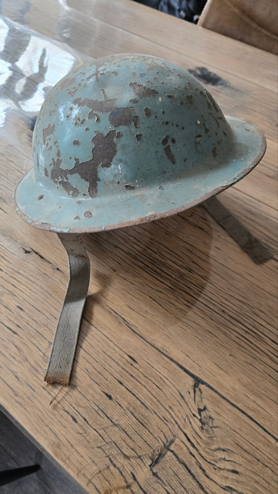 mk2 brody helm blauw, Verzamelen, Ophalen of Verzenden, Luchtmacht, Engeland, Overige typen
