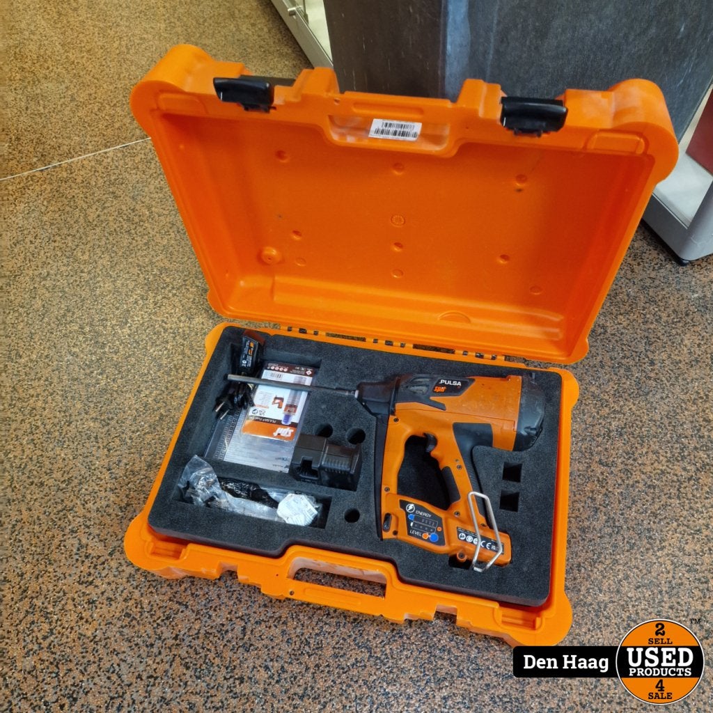 Spit Pulsa 27if Insulfast Nagelapparaat Set | Nette staat, Flex Ltd., Gebruikt, https://flex.com/contact-us, Nobelstraat 10, 5807 GA Oostrum LB, Limburg, Nederland