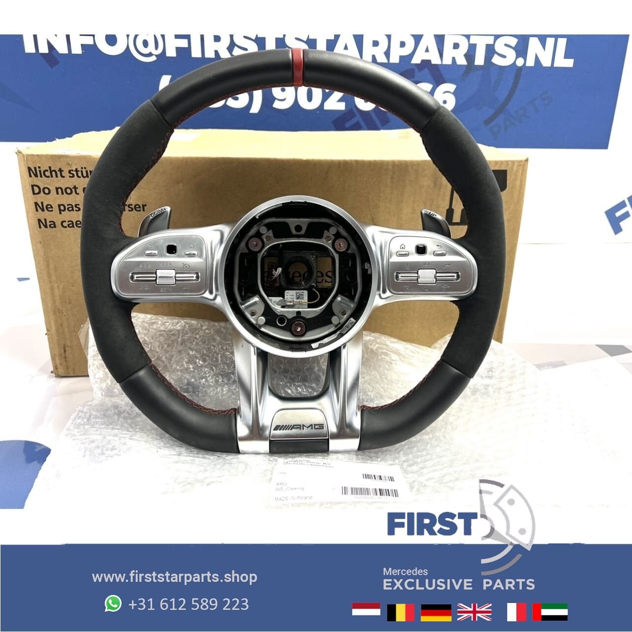 2023 AMG STUUR A35 A45 CLA45 C63 E63 GLC63 GLE63 GT63 G63 W1, Auto-onderdelen, Besturing, Gebruikt, -, Ophalen of Verzenden, -