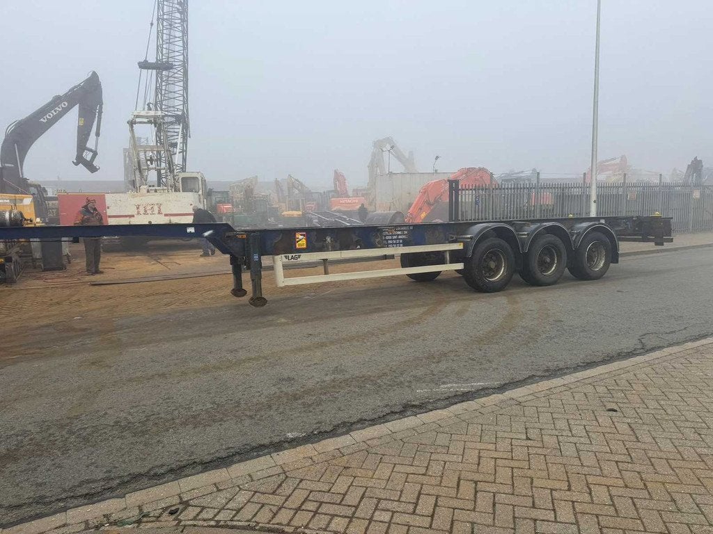 LAG Trailer N.V 0-3-39 LT2 Container oplegger, Auto's, Overige brandstoffen, Bedrijf, Aanhangers en Opleggers, Te koop