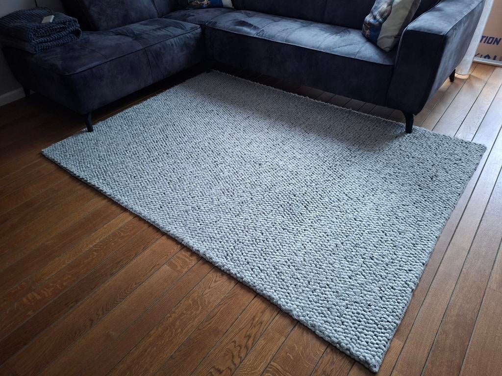 Wollen vloerkleed, 150 tot 200 cm, 200 cm of meer, Ophalen of Verzenden, Zo goed als nieuw