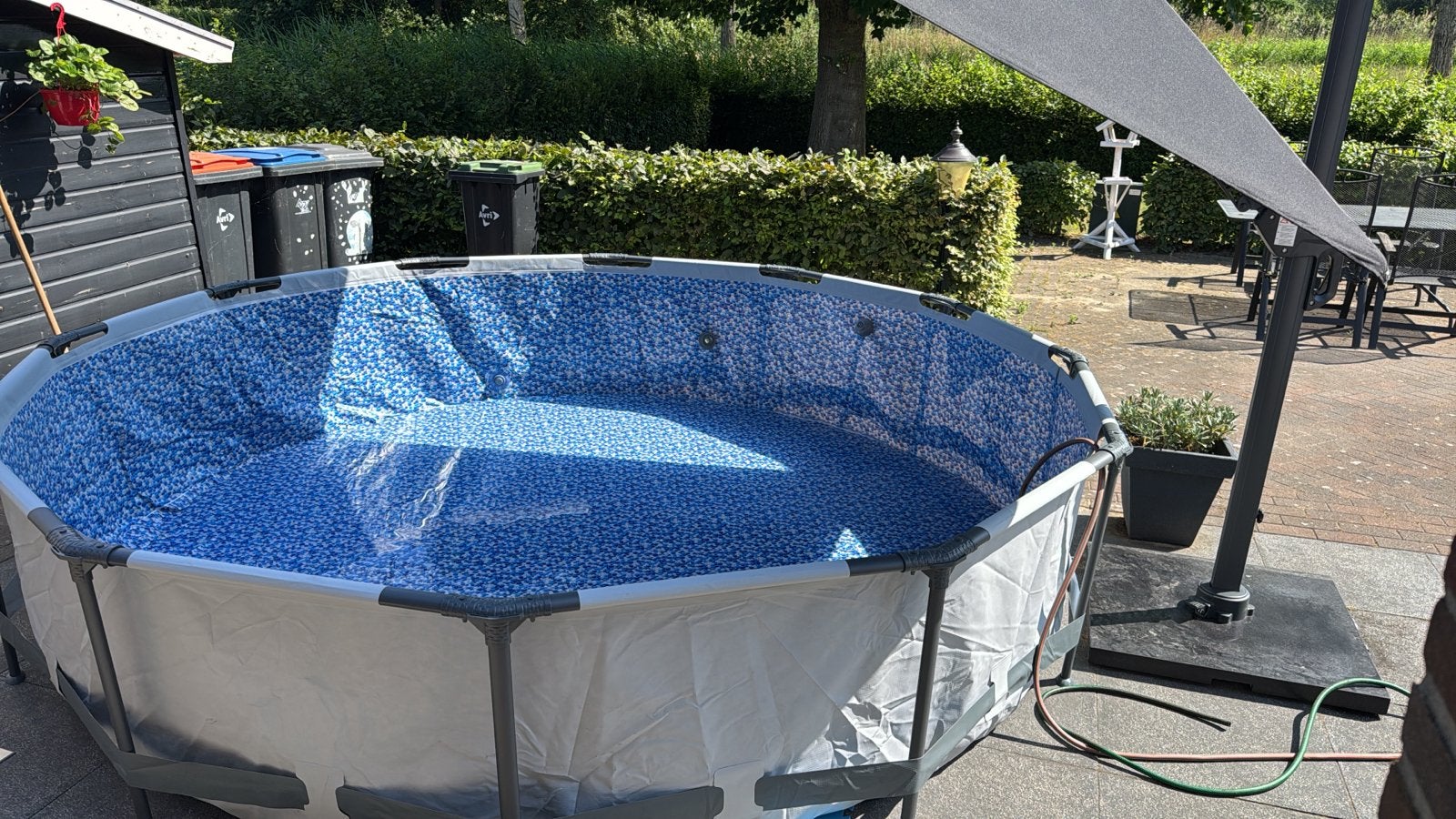 Zwembad Bestway - Zo goed als nieuw, slechts 6x gebruikt, Ophalen, 80 tot 120 cm, Rond, 300 cm of meer