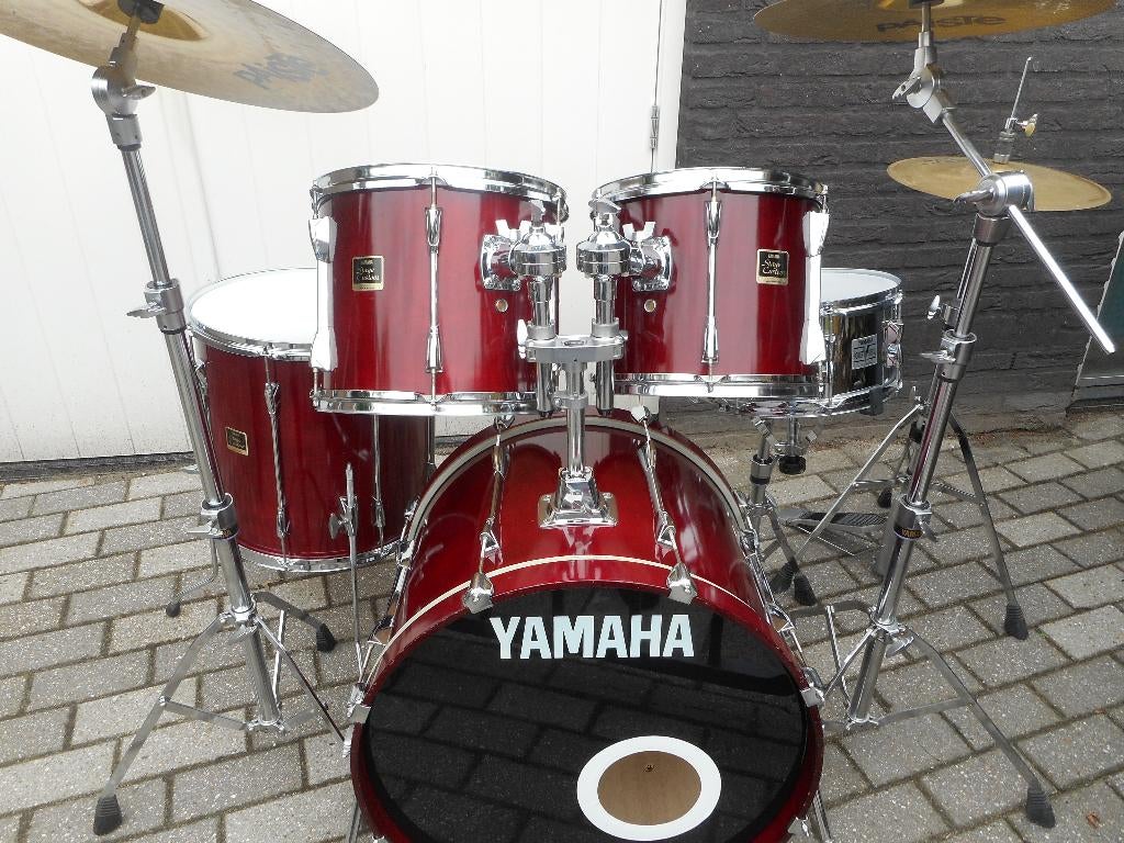 Yamaha drumstel, Ophalen, Gebruikt, Yamaha