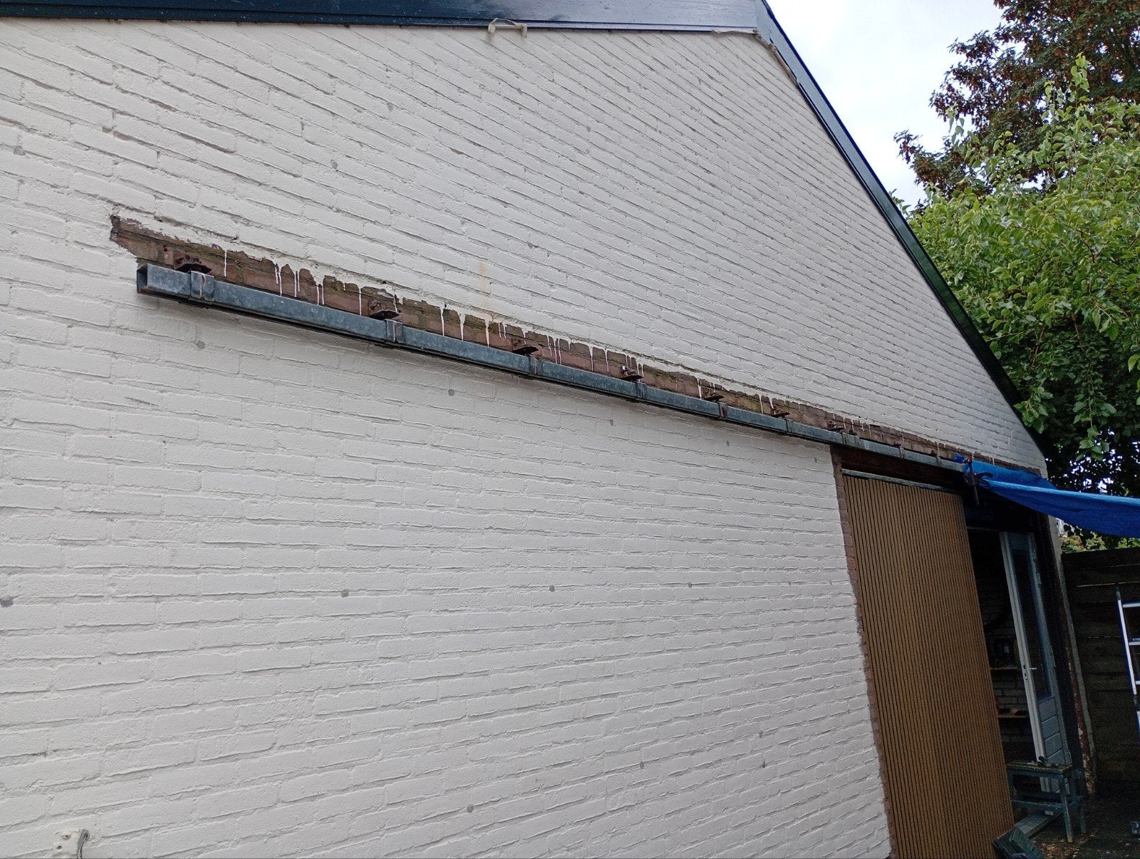 Schuif deur rails / rol deur schuur rails, Doe-het-zelf en Verbouw, Ophalen, Gebruikt, Garagedeur, Schuifdeur
