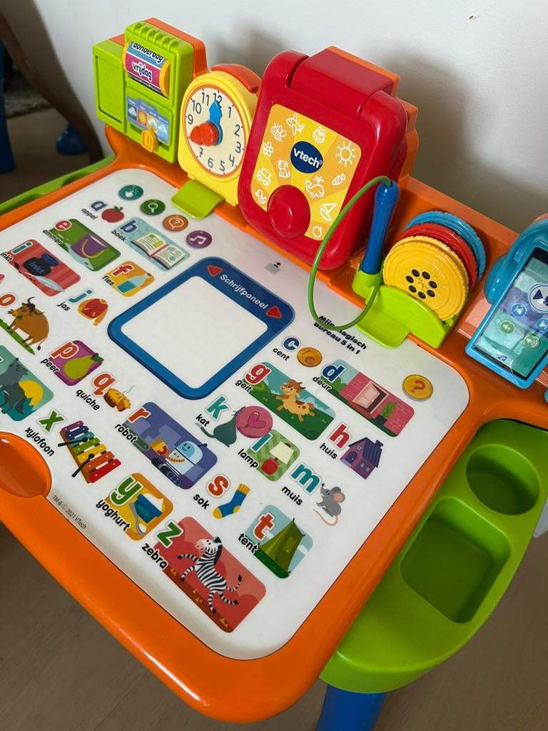 Vtech tafel kleuter, Kinderen en Baby's, Speelgoed | Vtech, Ophalen, Zo goed als nieuw