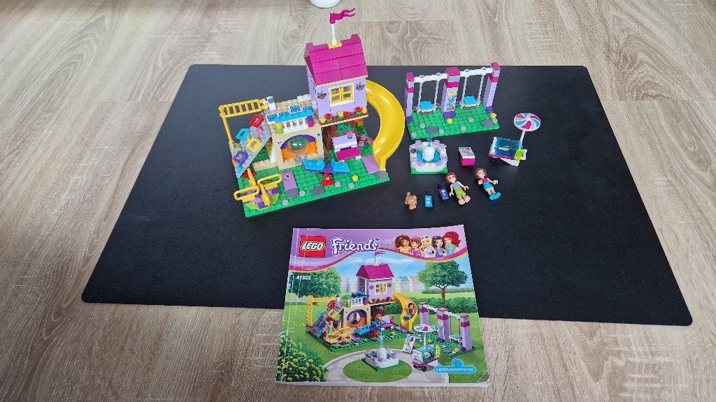 Lego Friends 41325 Heartlake City Speeltuin COMPLEET, Lego, Friends, Ophalen of Verzenden, Zo goed als nieuw