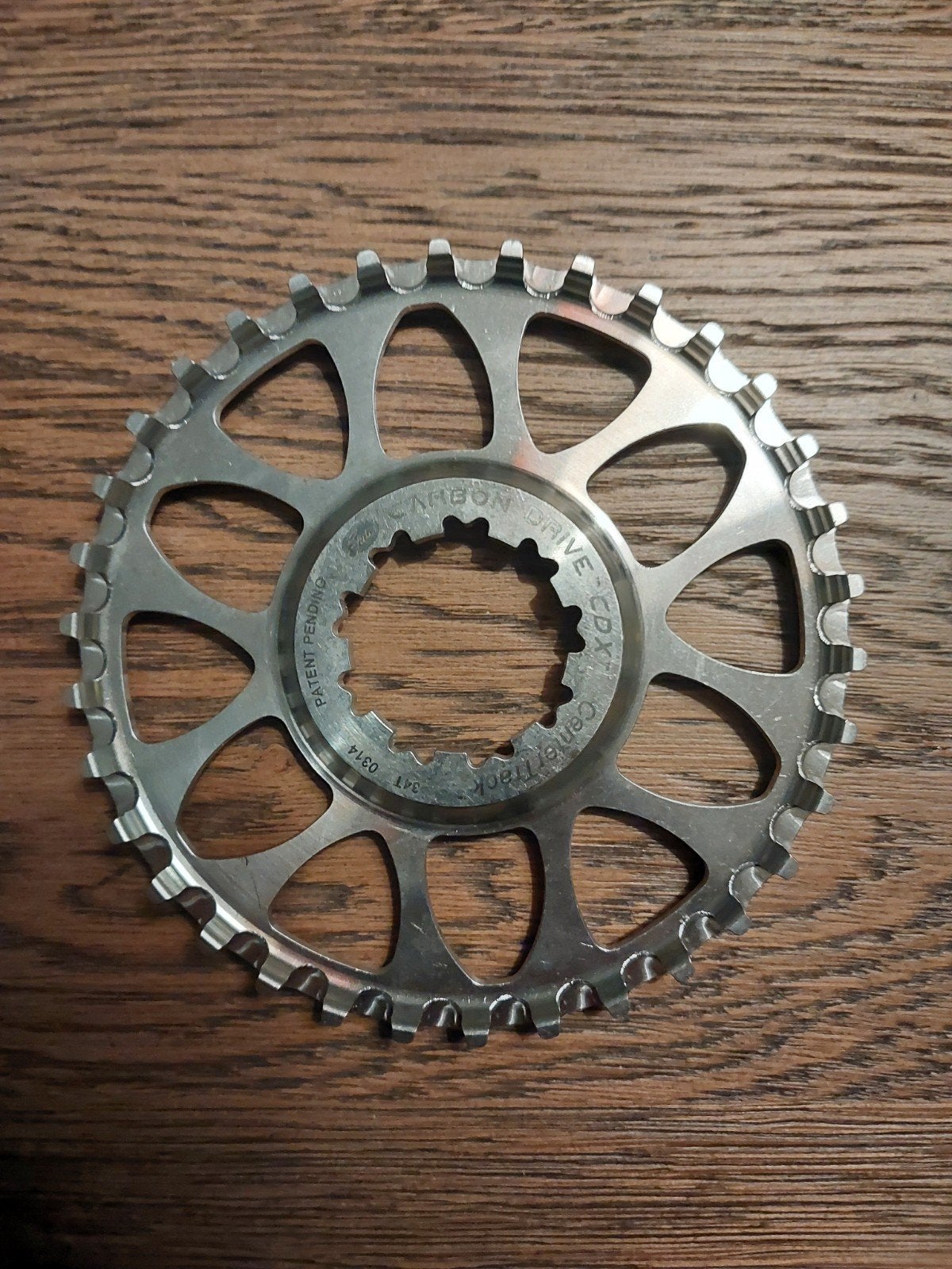 Gates Carbon Drive CDX 34T 9 spline mount, Elektrische fiets, Nieuw, Ophalen of Verzenden, Derailleur of Ketting