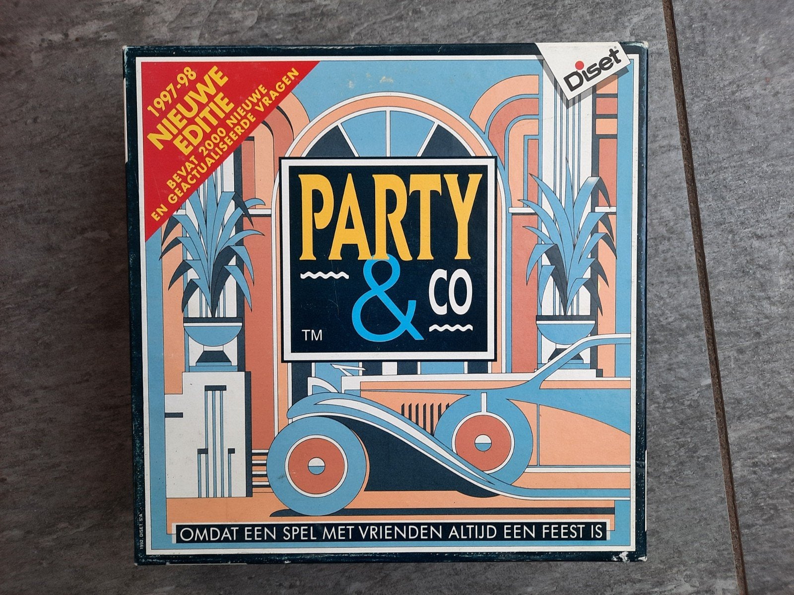 Party & Co Bordspel - 1997-98 Nieuwe Editie, Hobby en Vrije tijd, Vijf spelers of meer, Ophalen of Verzenden, Zo goed als nieuw
