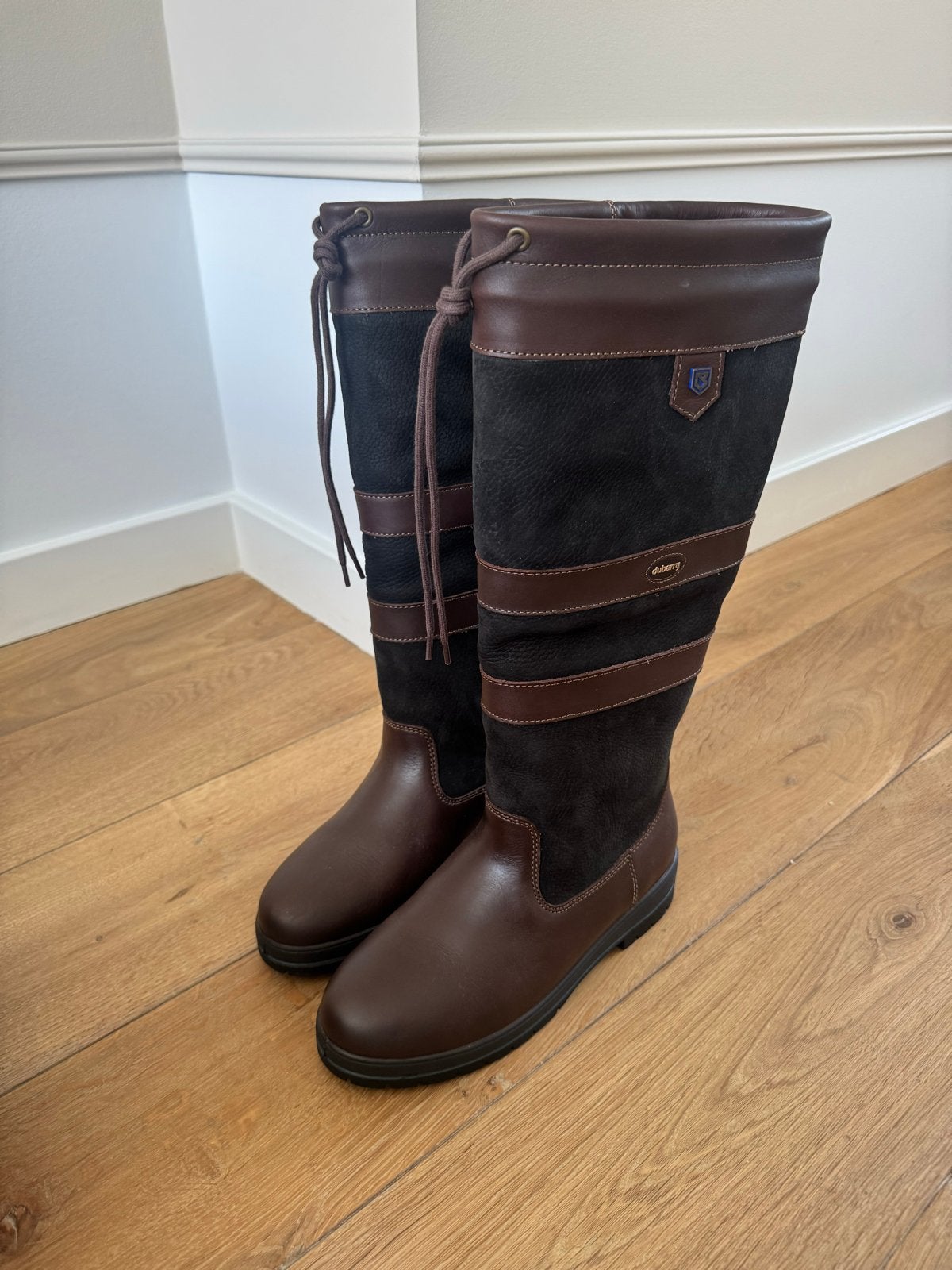 Nieuwe Dubarry Galway laarzen – maat 39 – Wide Fit, Hoge laarzen, Bruin, Nieuw, Ophalen of Verzenden