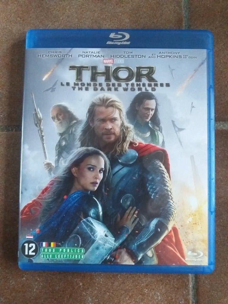 Thor The Dark World 3D Bluray + 2D Bluray, Cd's en Dvd's, Engels, Nederlands, Film, Actie
