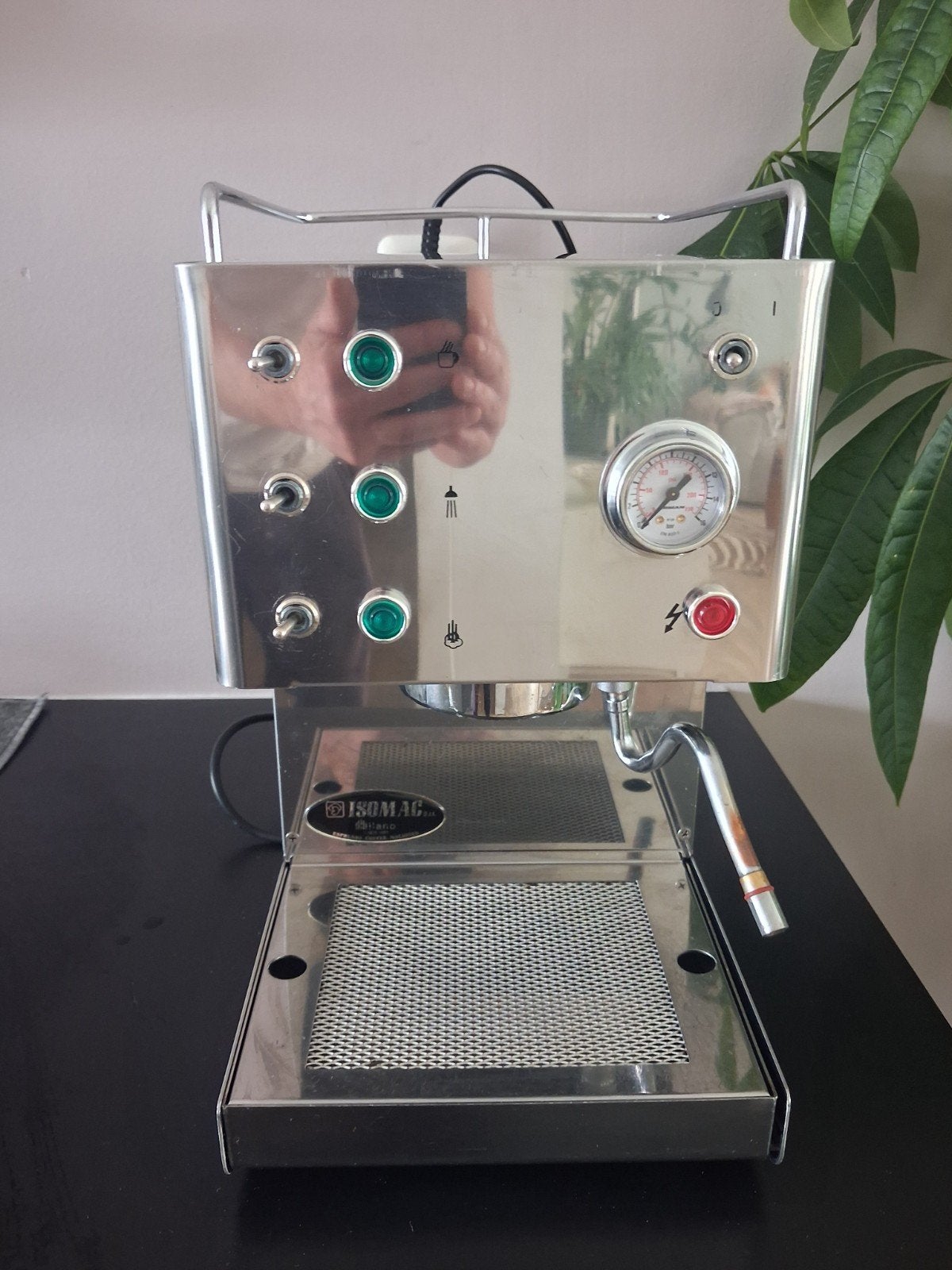 Isomac Venus espressomachine, gereviseerd, Witgoed en Apparatuur, Koffiezetapparaten, Ophalen, Espresso apparaat