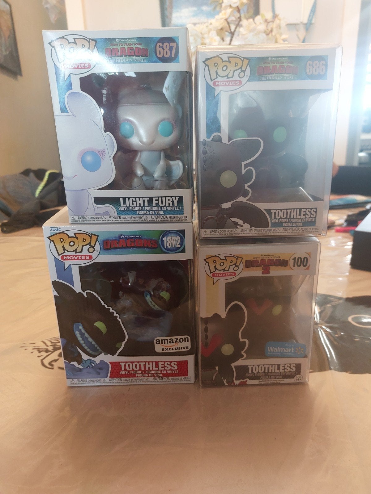 Funko Pop! How to Train Your Dragon set (4 stuks), Ophalen, Nieuw