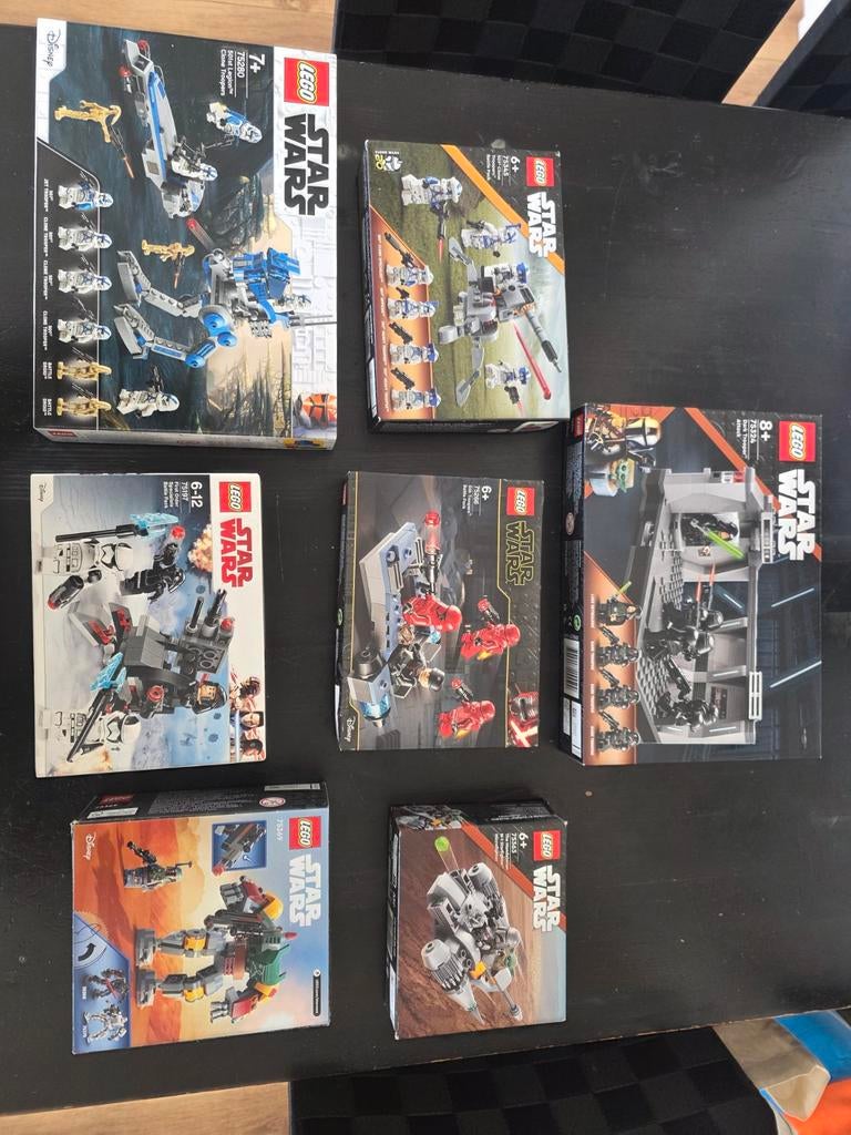 LEGO Star Wars Battle Packs Collectie - Diverse Sets, Ophalen of Verzenden, Zo goed als nieuw