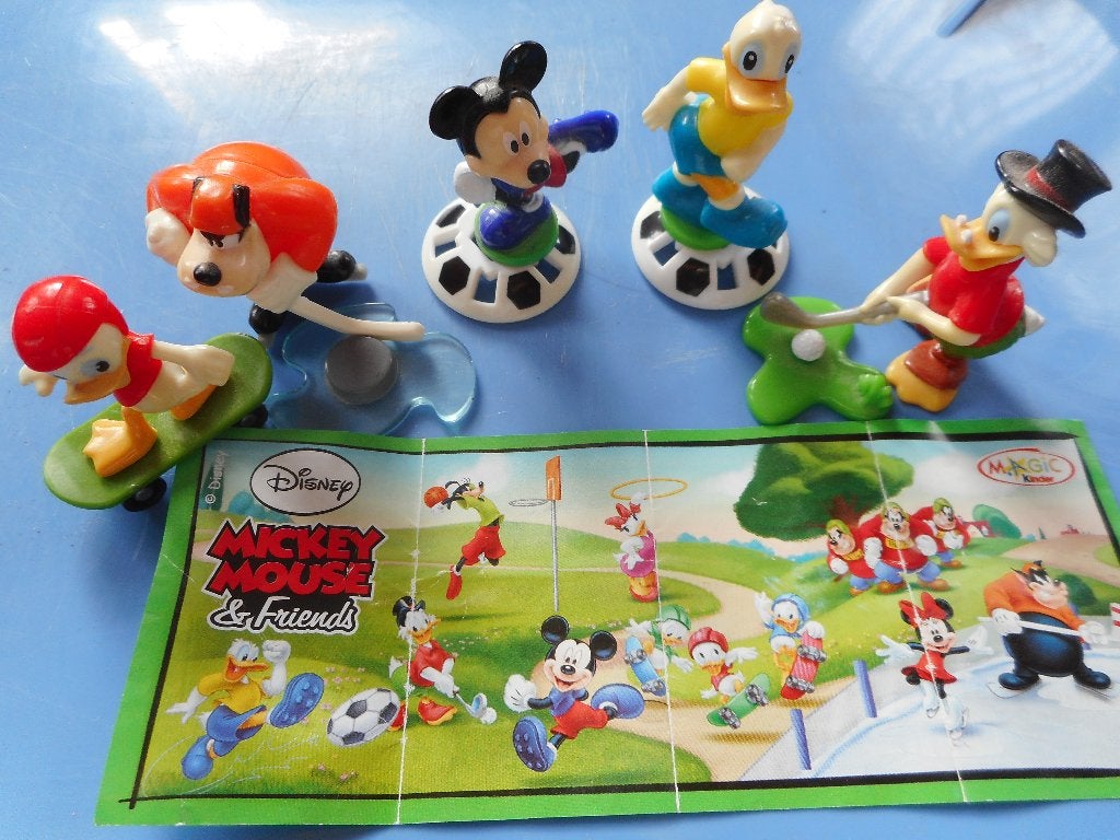 Disney poppetjes: Micky en Friends (Kinder Ei), Verzamelen, Ophalen of Verzenden, Overige figuren, Nieuw, Beeldje of Figuurtje