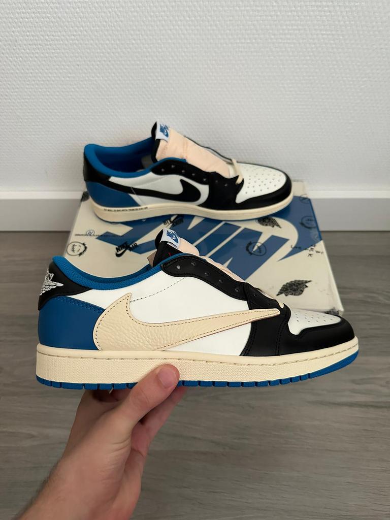 Nike Air Jordan 1 Low Travis Scott Fragment, Kleding | Heren, Schoenen, Ophalen of Verzenden, Zo goed als nieuw