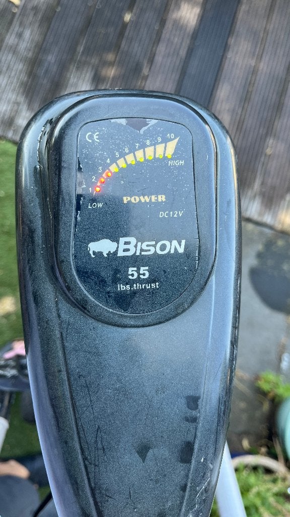 Elektrische Buitenboordmotor set bison 55, Ophalen of Verzenden, Gebruikt