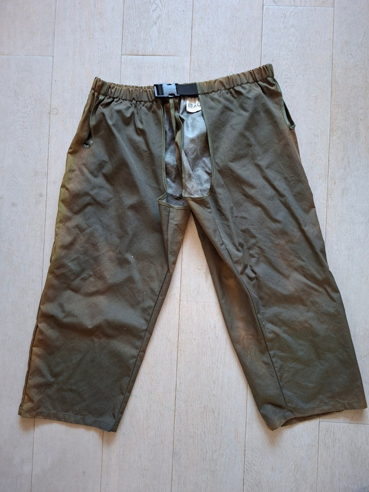 Baleno chaps mt XL. Groen., Ophalen of Verzenden, Gebruikt