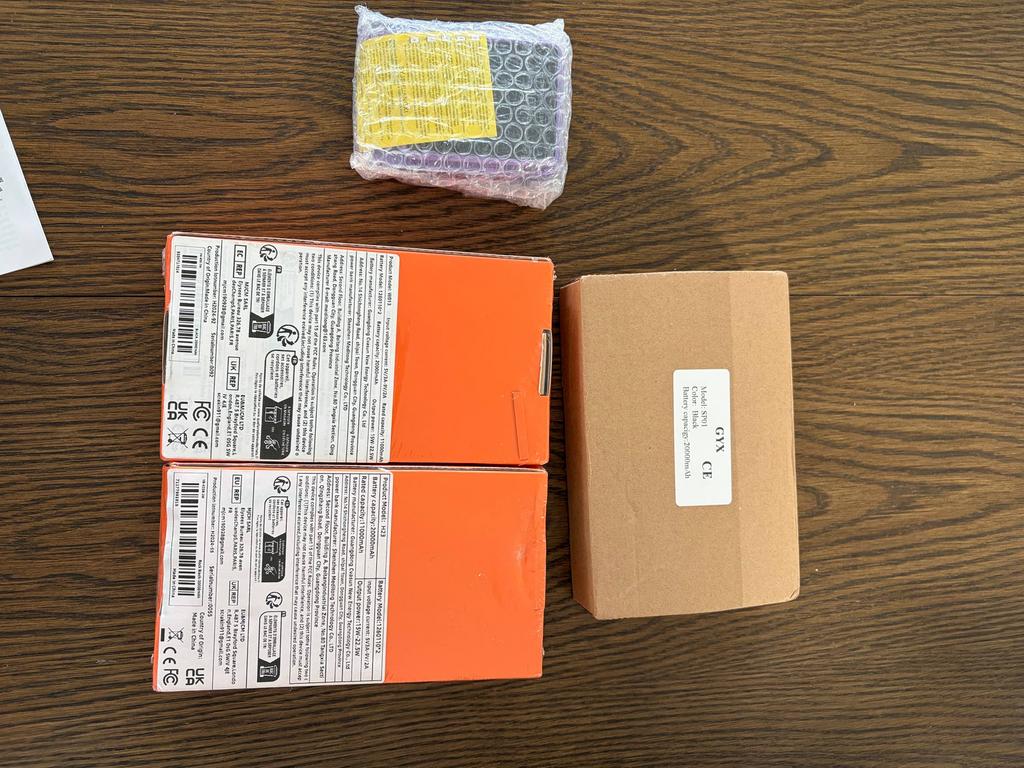 4x Power Banks, Ophalen of Verzenden, Zo goed als nieuw