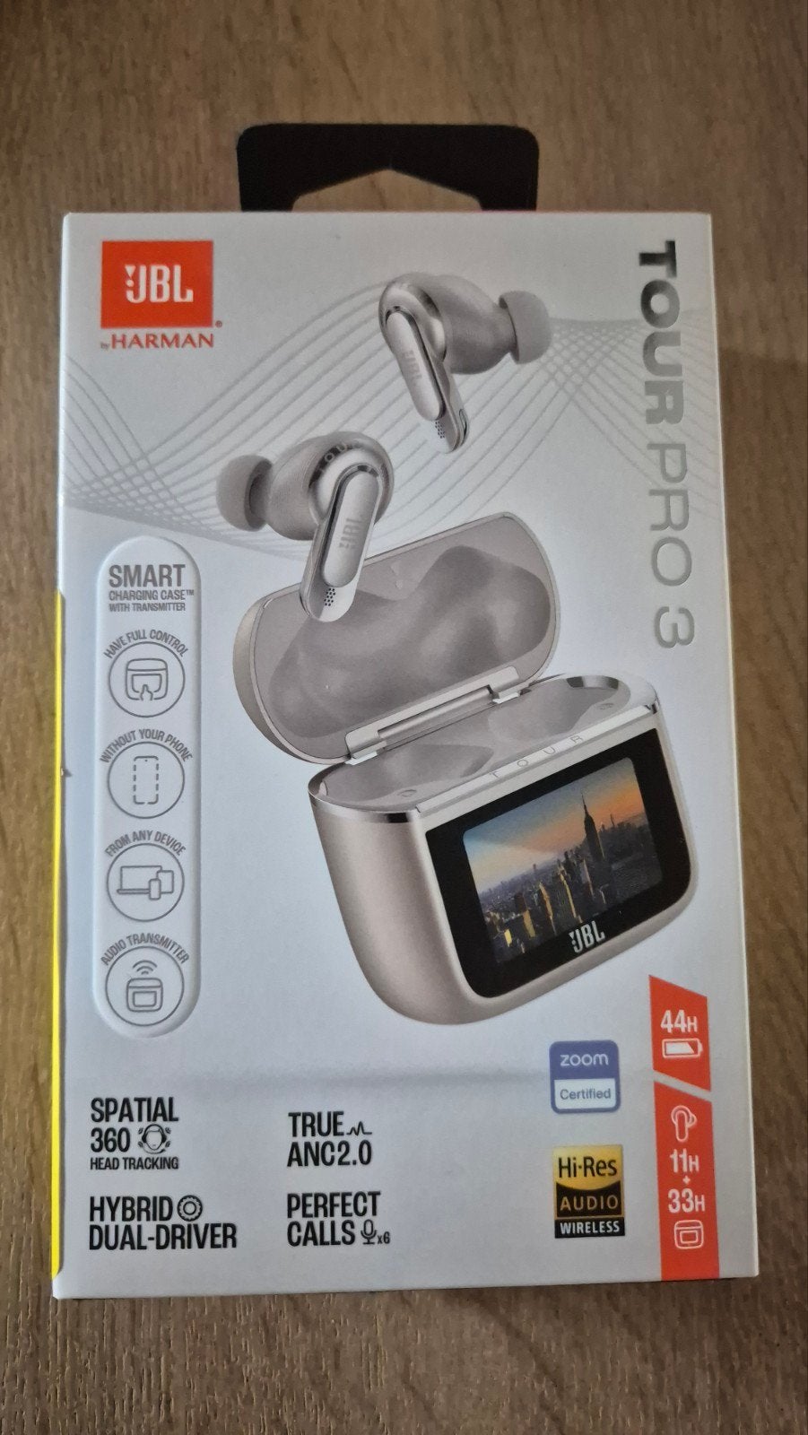 JBL Tour Pro 3 - Nieuw - Geseald - 2 jr garantie, Beige, In-ear, JBL, Nieuw