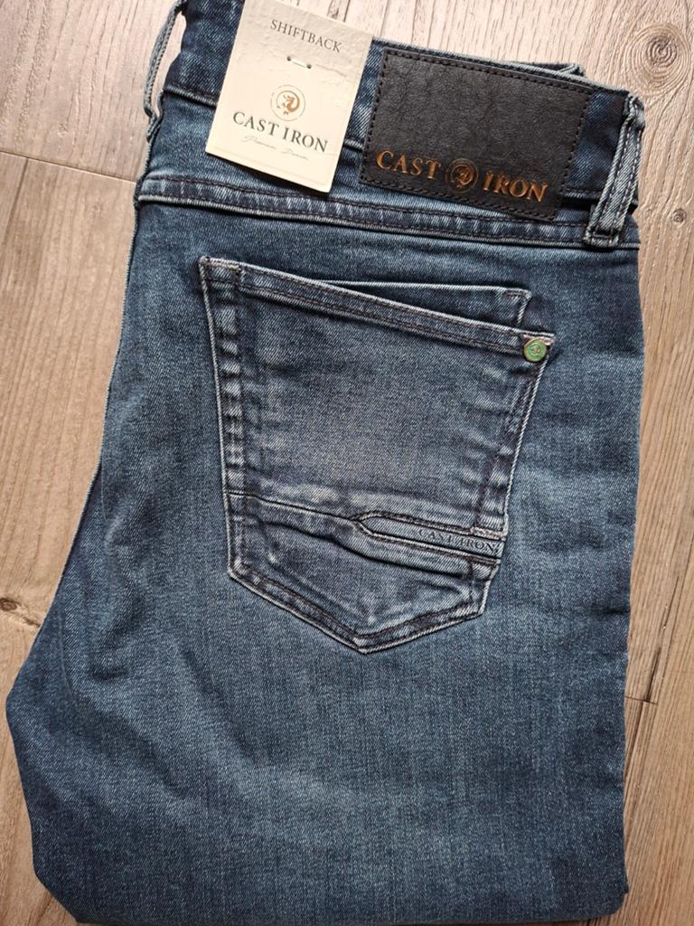 CAST IRON Shiftback jeans W31 L34, Blauw, Nieuw, W32 (confectie 46) of kleiner, Ophalen of Verzenden