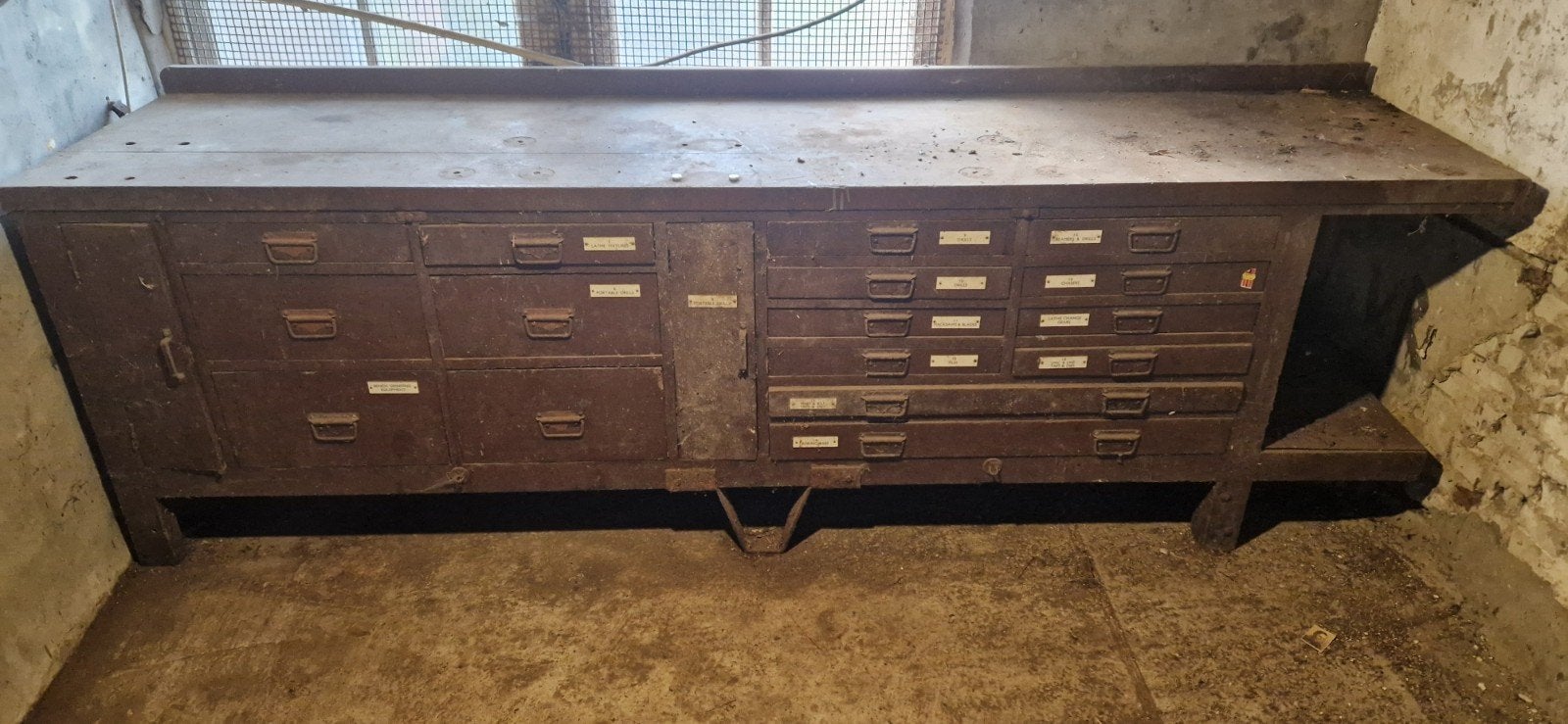 Werkbank antiek