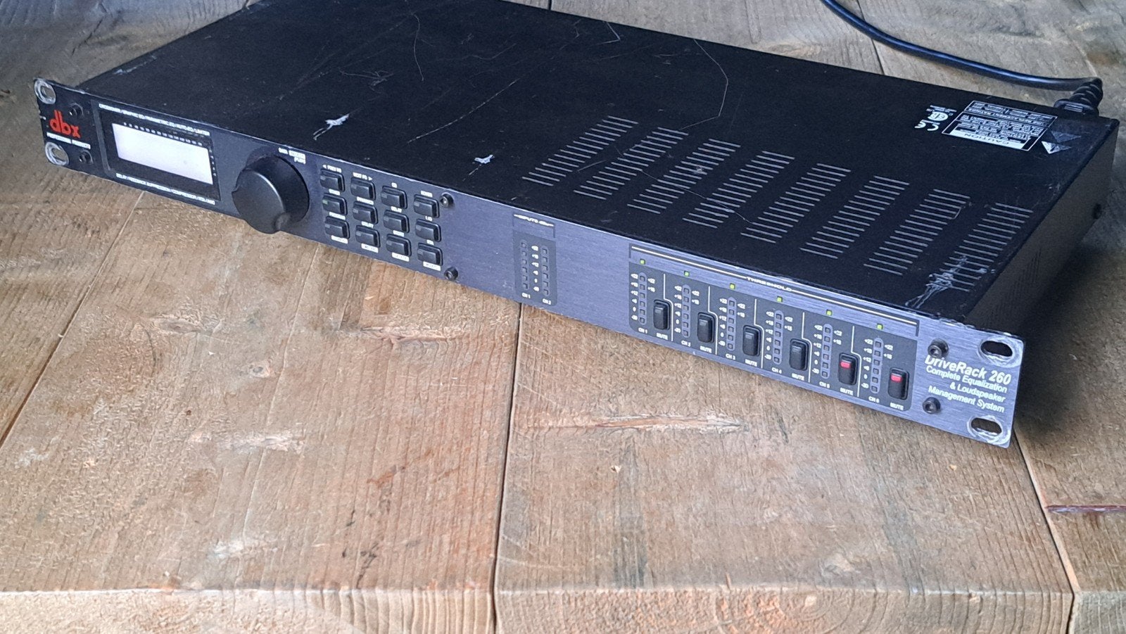 DBX DriveRack 260, Ophalen of Verzenden, Gebruikt