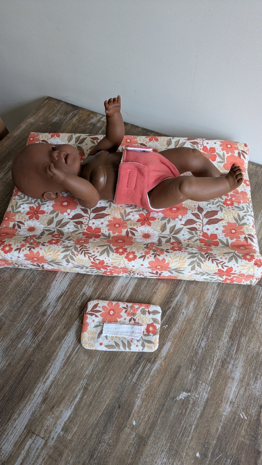 babyborn verzorgingsset met aankleedkussen - handgemaakt, Ophalen of Verzenden, Nieuw, Babypop