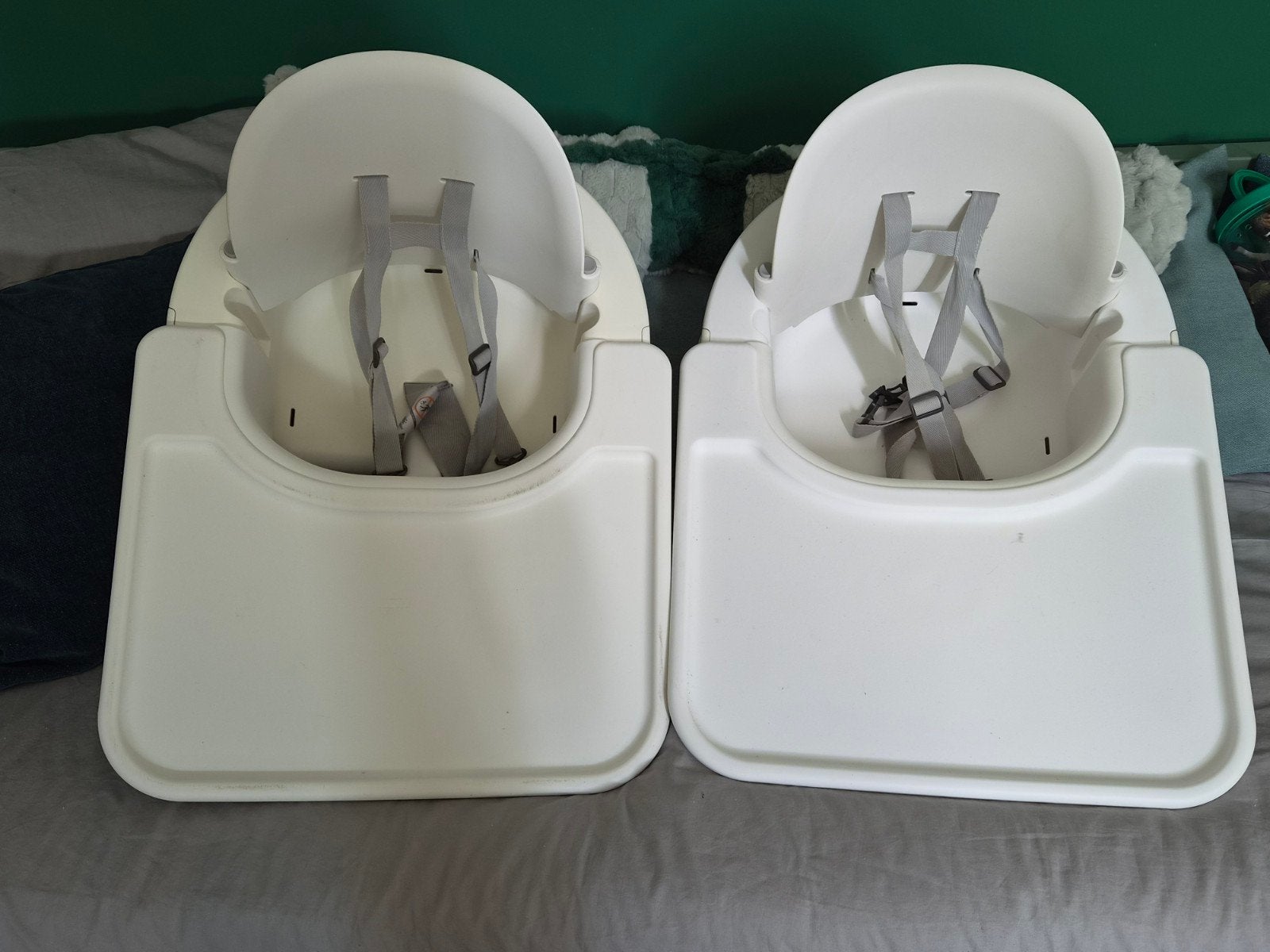 Stokke Steps Babyset (2 stuks), Ophalen, Gebruikt, Meegroeistoel, Gordel(s)