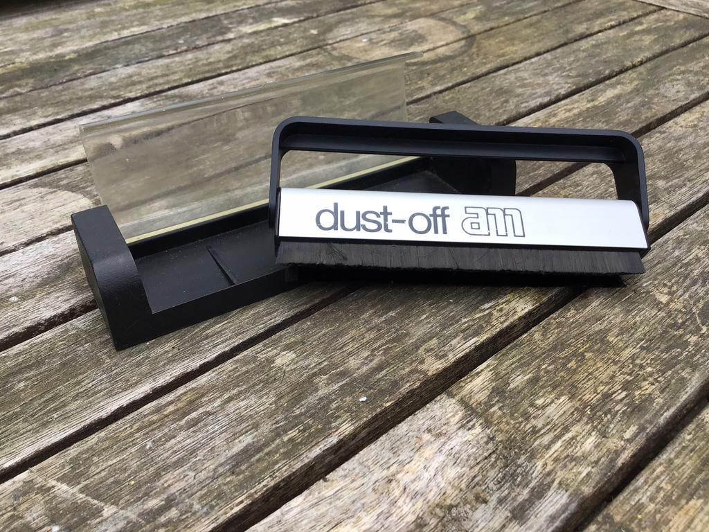 VINTAGE VINYL CLASSIC DUST OFF A11 RECORD BRUSH, Ophalen of Verzenden, Zo goed als nieuw, Overige merken