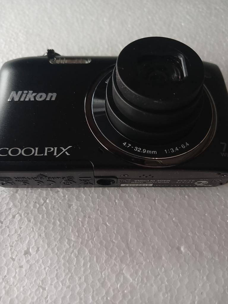 Nikon Coolpix Compact Camera S3500- Zwart, Ophalen, Gebruikt, Nikon, 4 t/m 7 keer