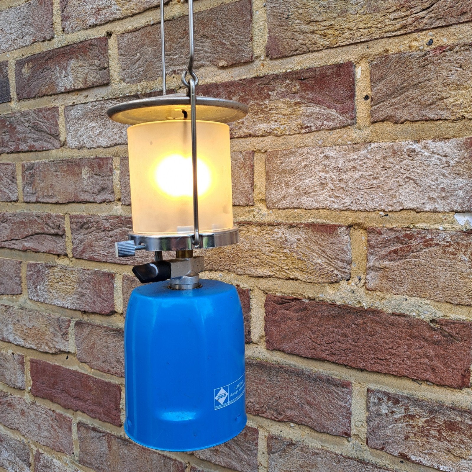 Camping gas lamp, Ophalen of Verzenden