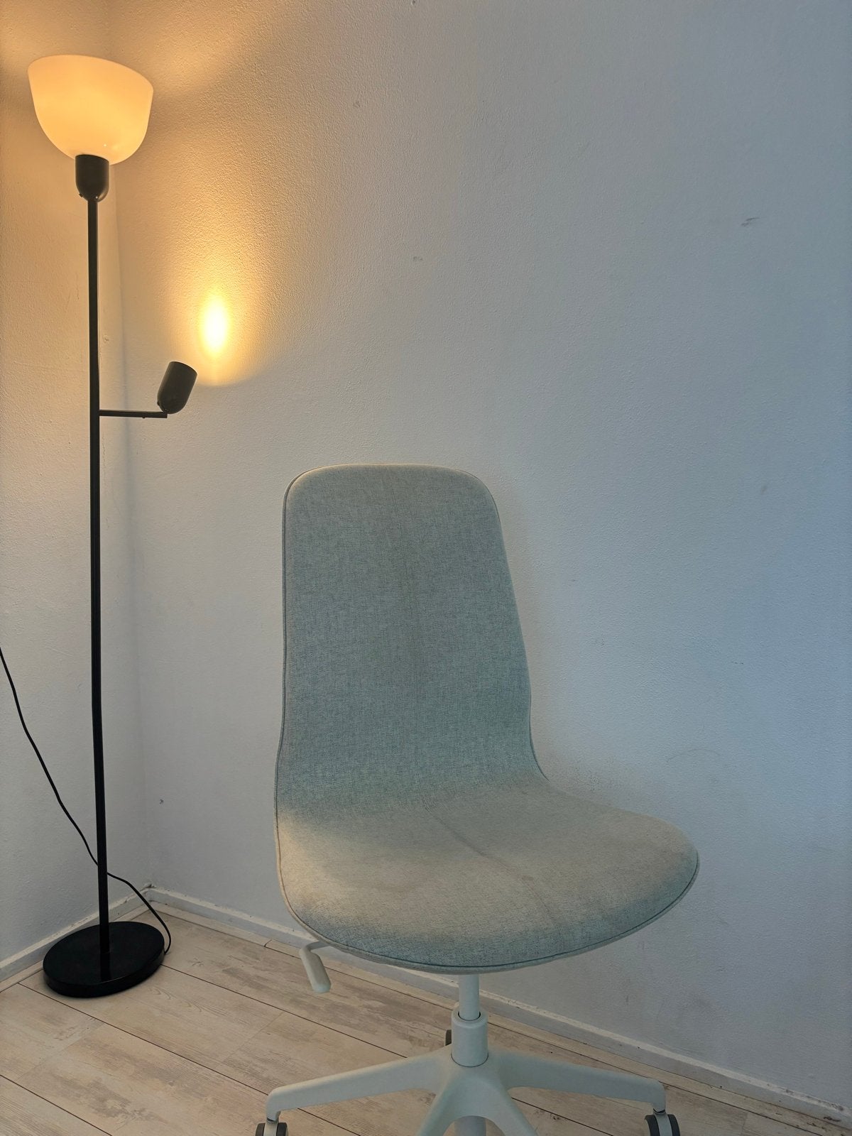 IKEA LÅNGFJÄLL Bureaustoel, Ophalen, Zo goed als nieuw, Grijs, Bureaustoel