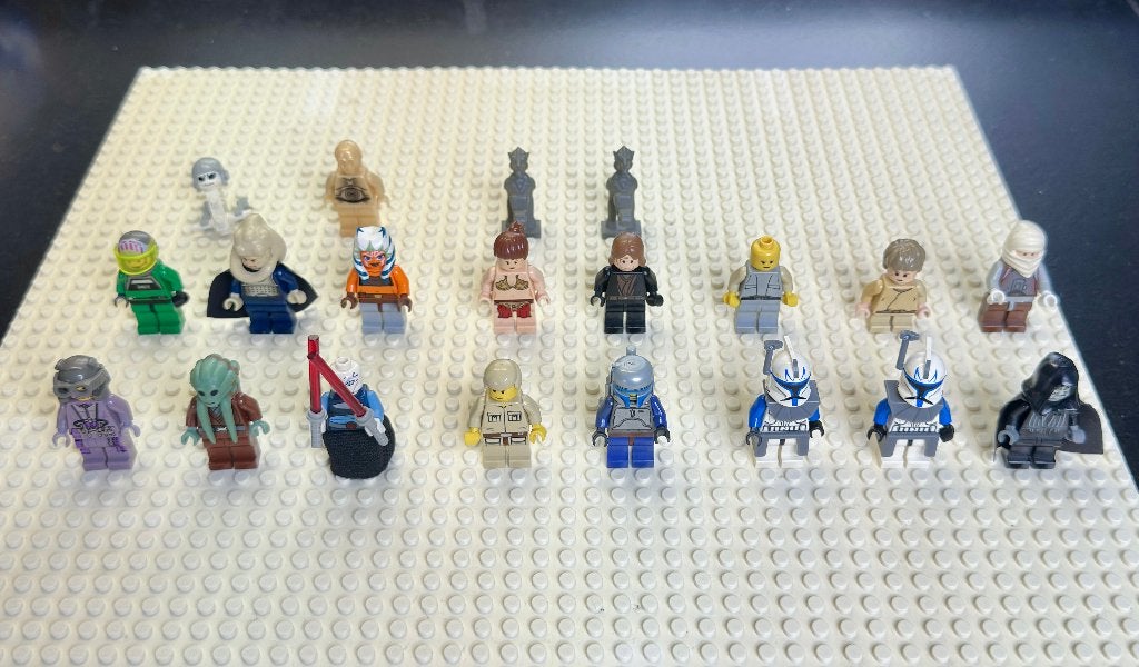 Lego starwars minifiguren, Gebruikt, Star Wars, Lego, Ophalen of Verzenden