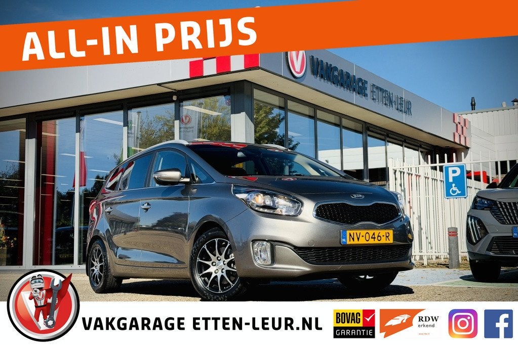 Kia Carens 1.6 GDi ExecutiveLine | TREKHAAK | CAMERA | CLIMA, Auto's, 12 maanden, Gebruikt, 4 cilinders, 7 stoelen