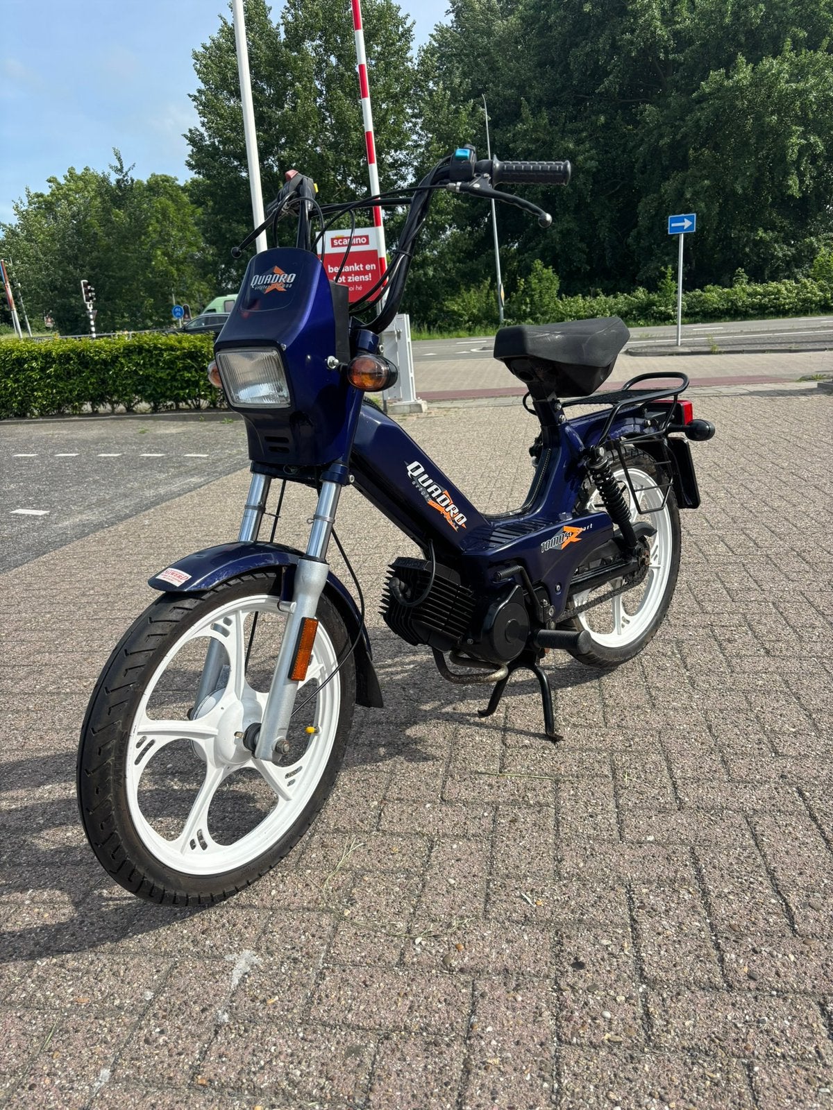 Tomos quadro - elektrische start, Fietsen en Brommers, Brommers | Tomos, Ophalen, Zo goed als nieuw, Quadro