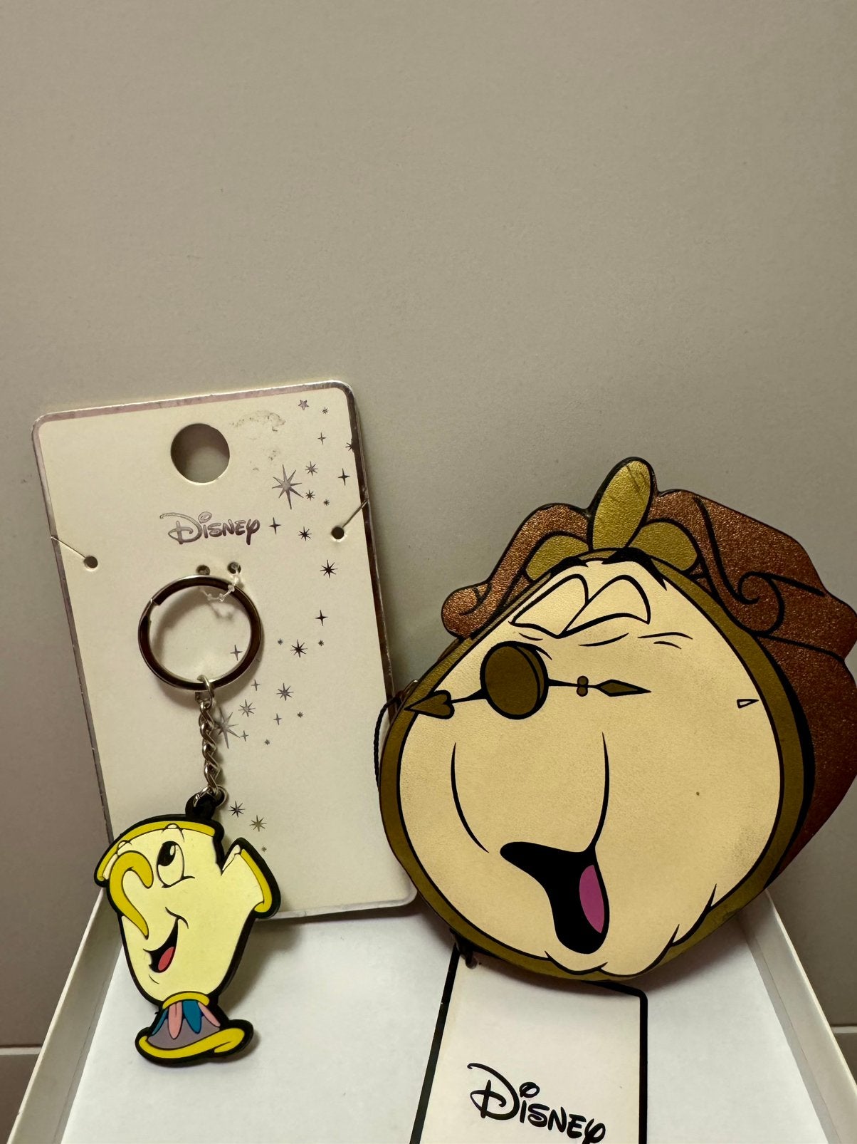 Disney Beauty & The Beast portemonnee sleutelhanger, Ophalen of Verzenden, Zo goed als nieuw