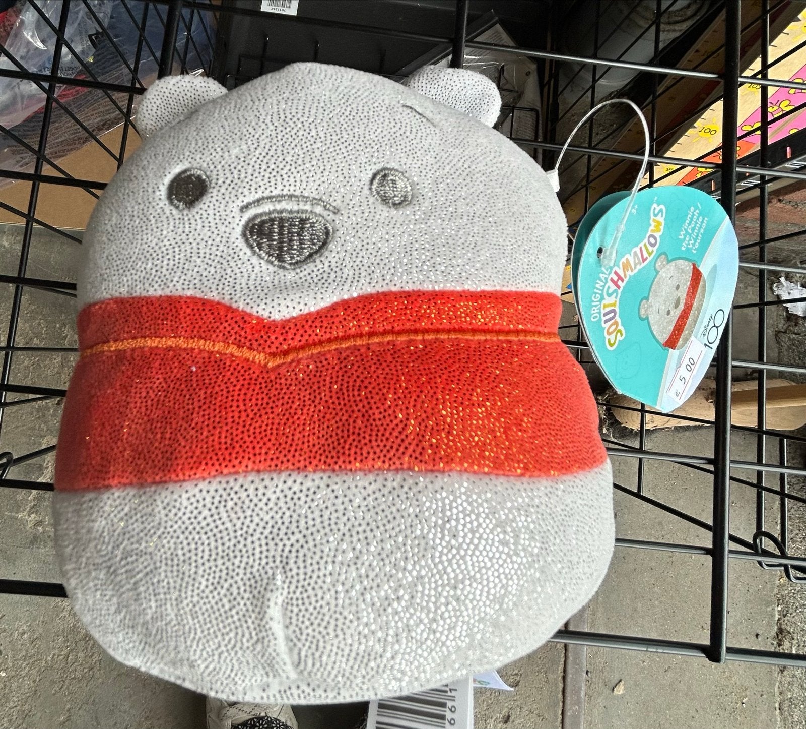 Squishmallows Winnie de Poeh IJsbeer Knuffel. Nieuw!, Disney, Beer, Nieuw, Ophalen of Verzenden