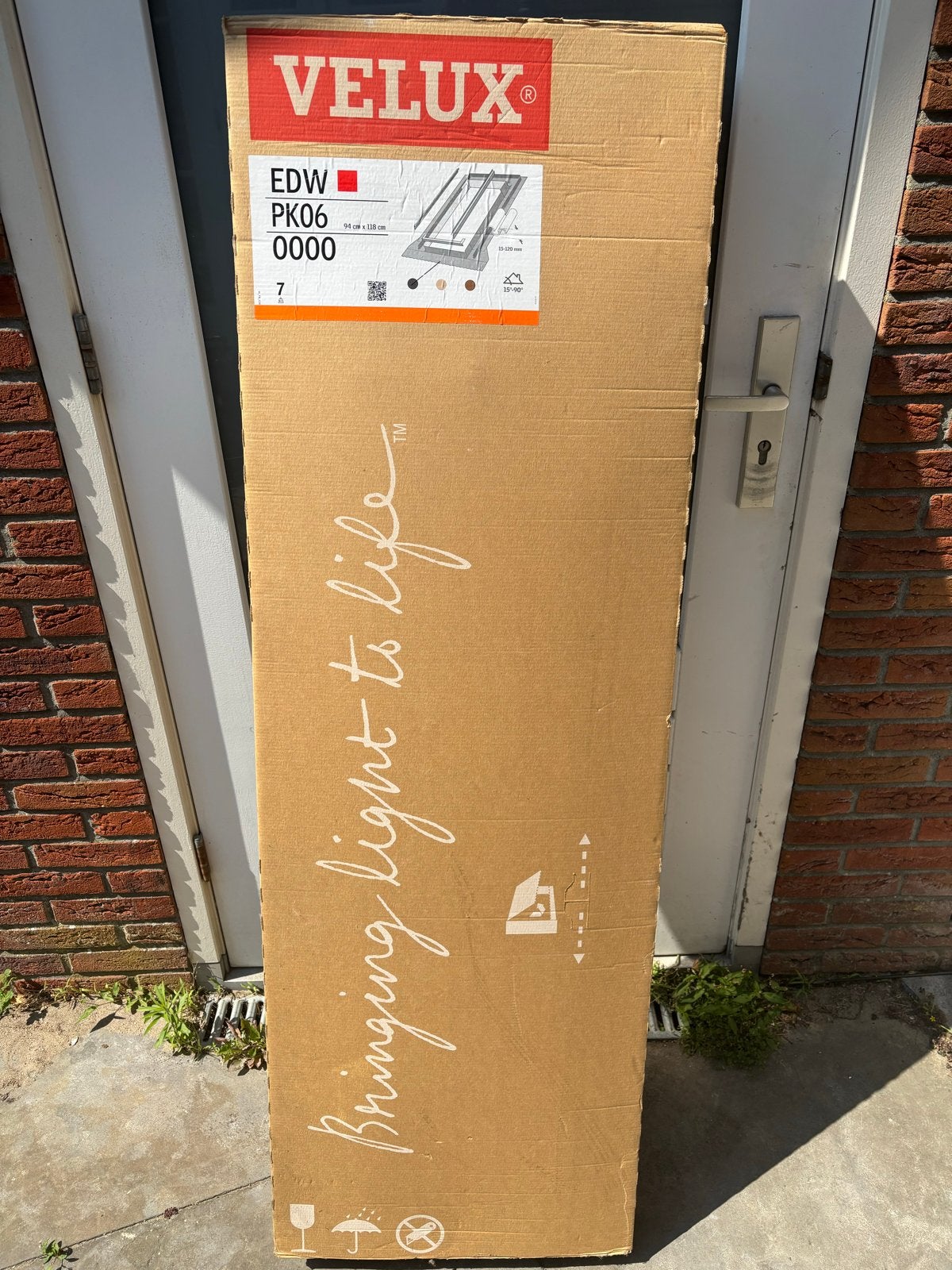 VELUX EDW PK06 0000 GOOTSTUK 94X118CM, Minder dan 80 cm, 80 tot 120 cm, Nieuw, Ophalen of Verzenden