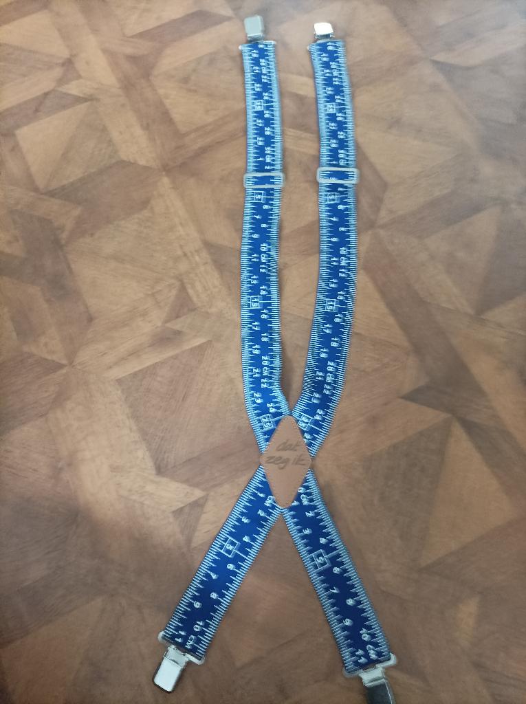 Bretels meetlaat blauw Gamma Dat zeg ik, Ophalen of Verzenden, Zo goed als nieuw, Overige kleuren