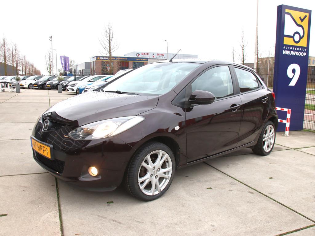 Mazda 2 1.3 GT-M Line Airco NL-Auto, Stoelverw, LMV Lente ac, Gebruikt, 31 €/maand, 4 cilinders, Bruin