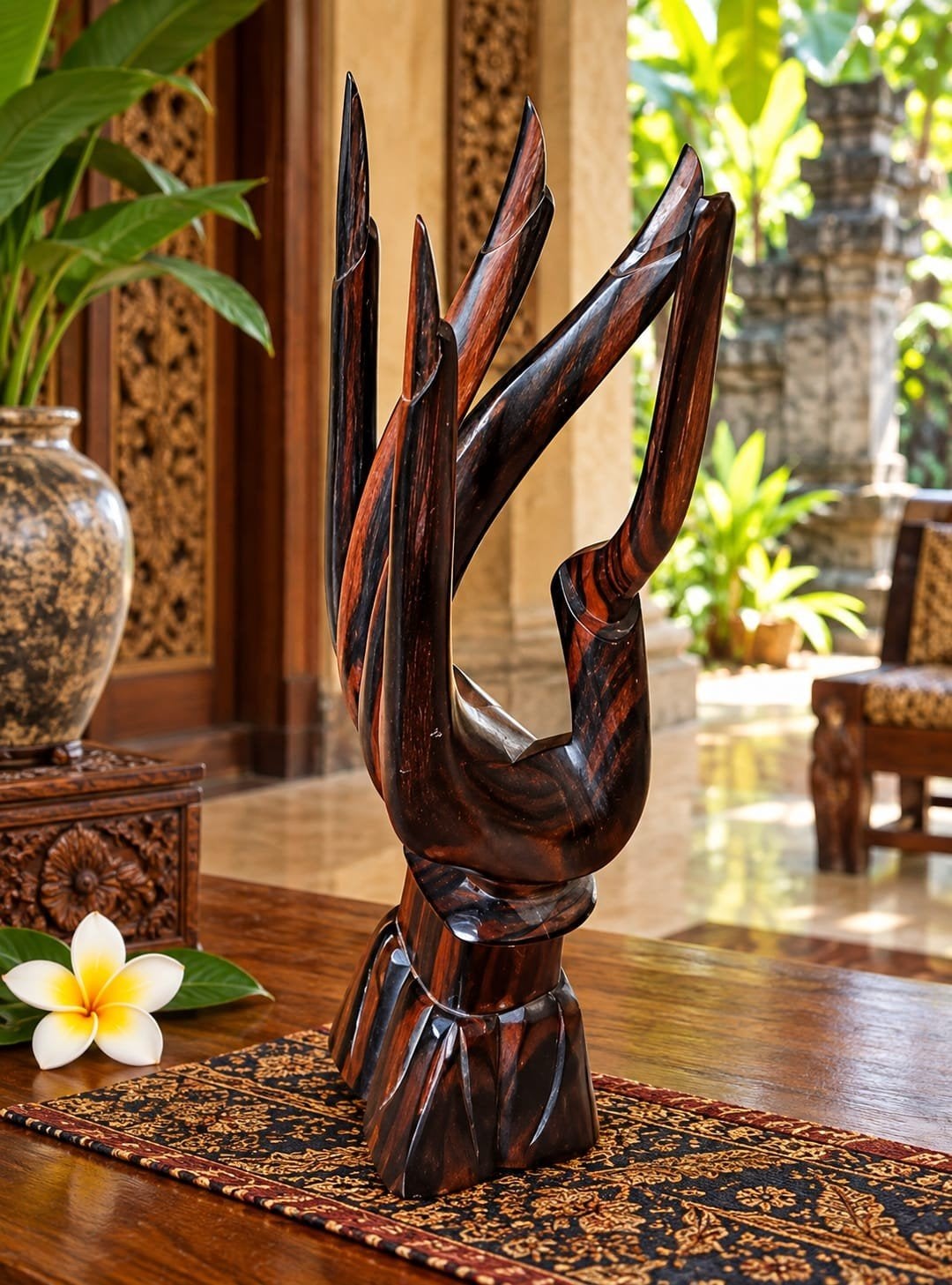 Hand ( Balinees Houtsnijwerk ), Verzenden