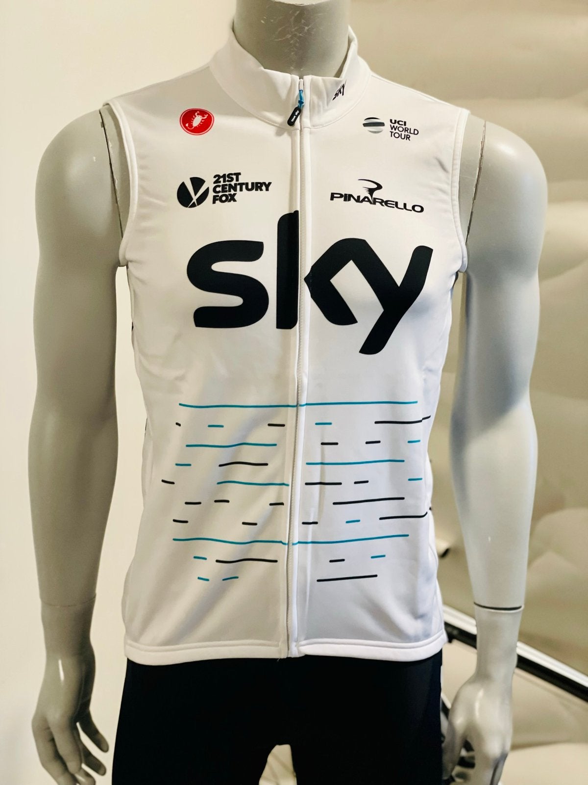 Wielrenkleding wielrenshirt fietsshirt windvest windvanger L, Fietsen en Brommers, Castelli, Nieuw, Ophalen of Verzenden, L