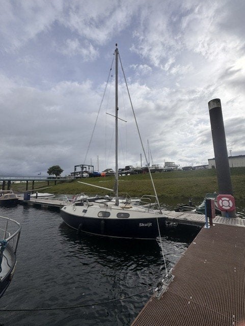 flying tramp 700 zeilboot, Watersport en Boten, Ophalen, Overige merken, Gebruikt, 1.90 meter