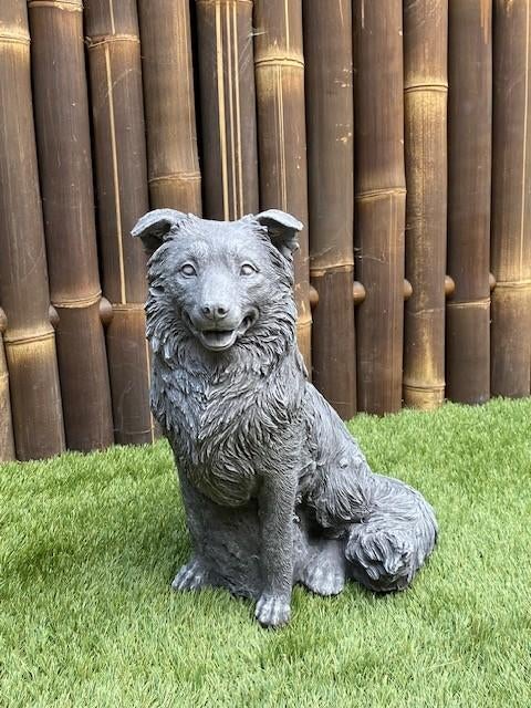 Border Collie nr.2380, Ophalen, Nieuw, Beton, Dierenbeeld